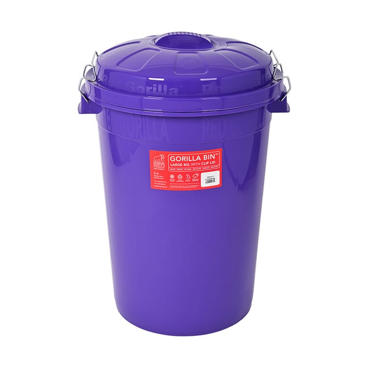 Red Gorilla Bin With Clip Lid image 19